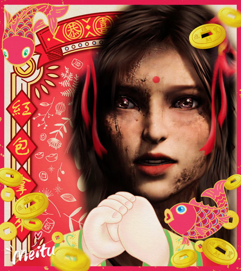 Illustration for article titled Meitu Transforms Video Game Heroes Into Beautiful Waifus